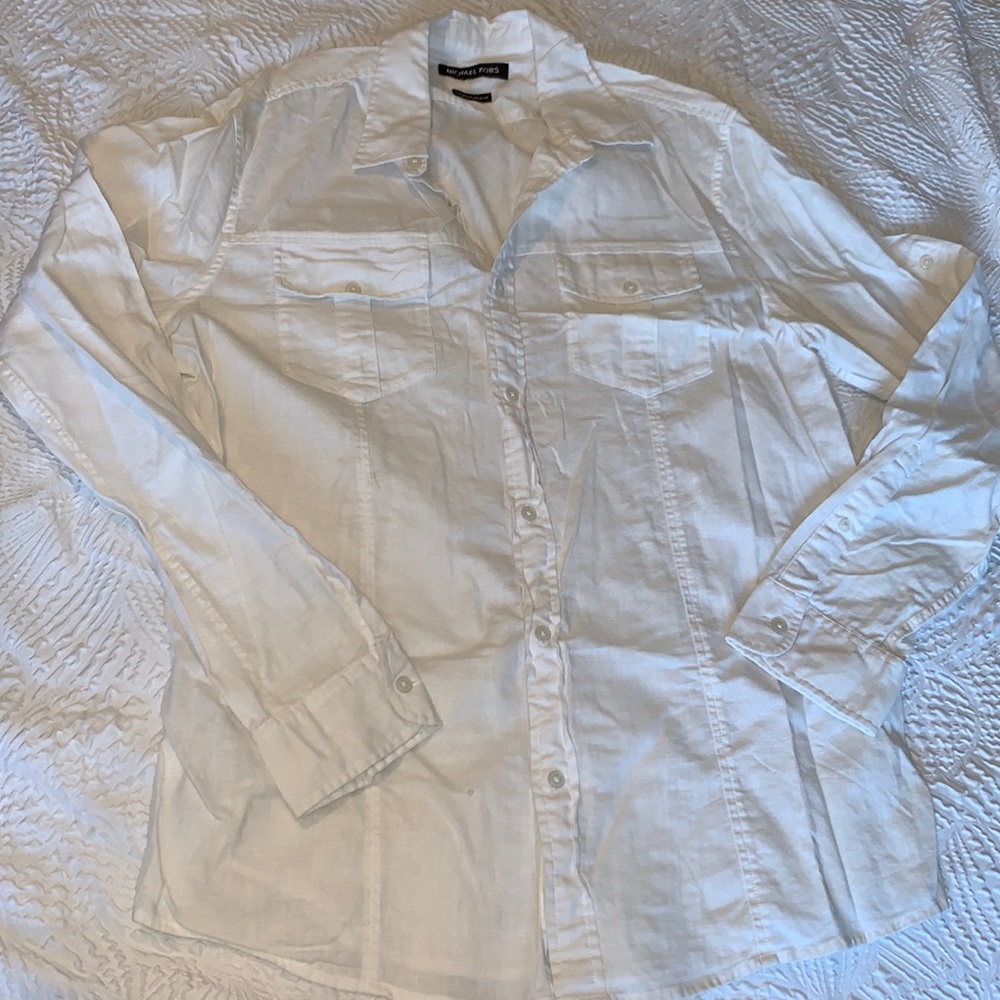 Michael Kors button up (free with $20 purchase flawed)